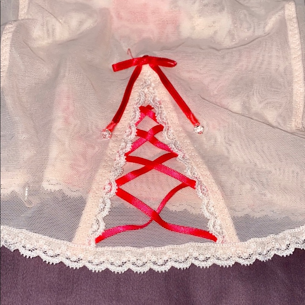 Victoria’s Secret Garter Corset Very Sexy Pink New - Picture 11 of 11